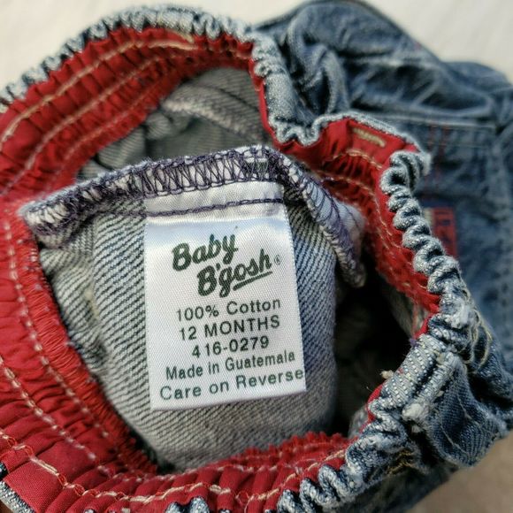 VTG BABY B'GOSH Oshkosh B’Gosh Carpenter Jeans - Picture 4 of 5